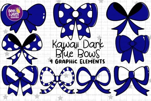 Blue Christmas Bow PNG Clipart: A Designer's Festive Asset